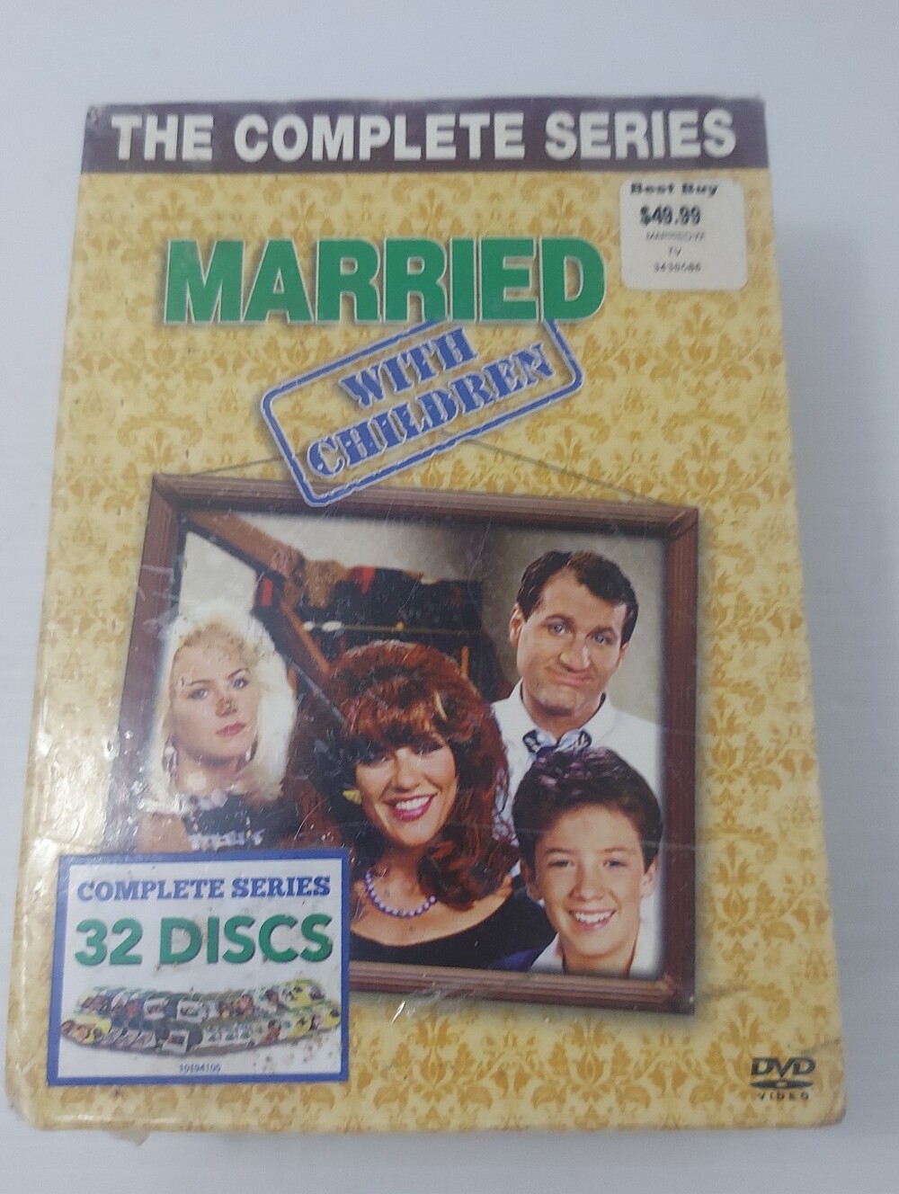 Married... With Children The Complete Series DVD Box Set - Yellow Cover